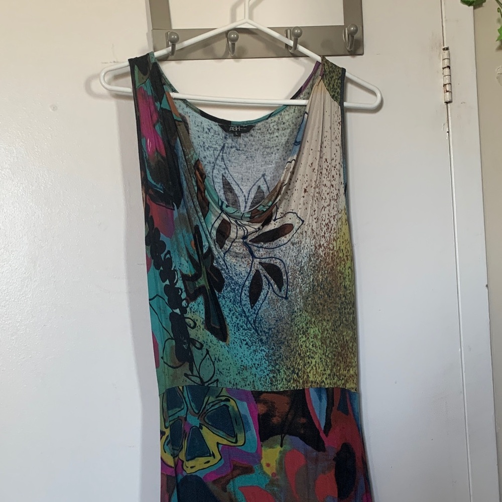 Ash Multicolor Abstract Women’s Dress